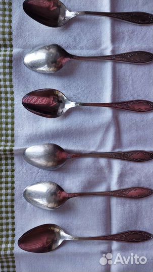 Мельхиоровые ложки мнц