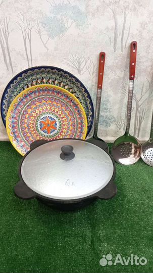 Казан чугунный 4 лит