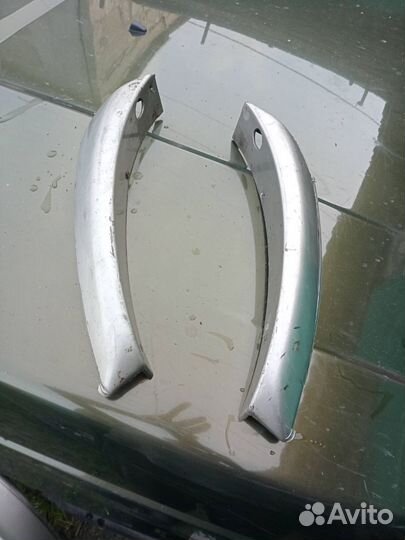 Накладка порога Паджеро спорт