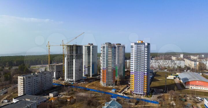 2-к. квартира, 52,6 м², 7/24 эт.