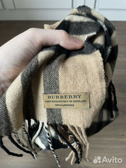 Шарф из кашемира Burberry оригинал
