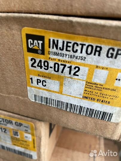 Форсунка CAT C-11 249-0712 / / 2490712 / 10R-3147