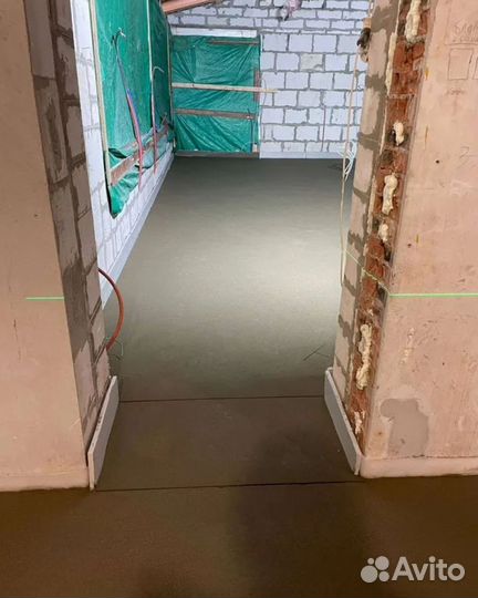 Полусухая стяжка пола