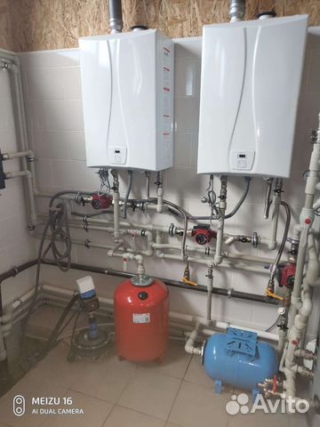 Монтаж отопления и водопровода,бригада сантехников