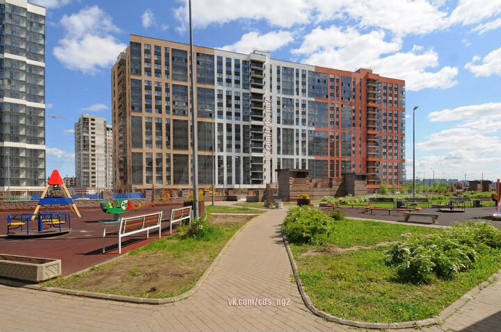 2-к. квартира, 53,4 м², 5/20 эт.