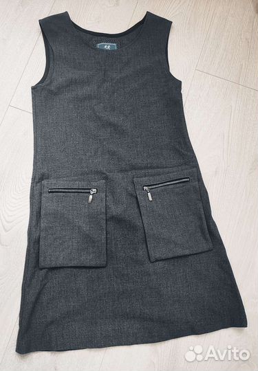 Школьный сарафан, юбка, жилет