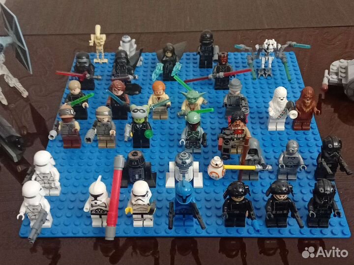 Lego star wars минифигурки