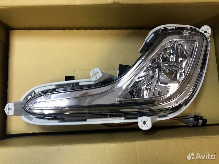 Фара противотуманная Hyundai Solaris 1 левая