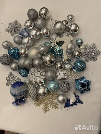 Елочные игрушки пакетом