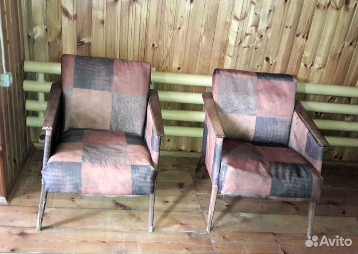 Кресла Гера фрг гдр СССР винтаж под реставрацию