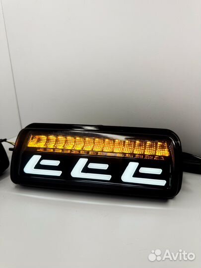 Светодиодные Надфарники Нива LED