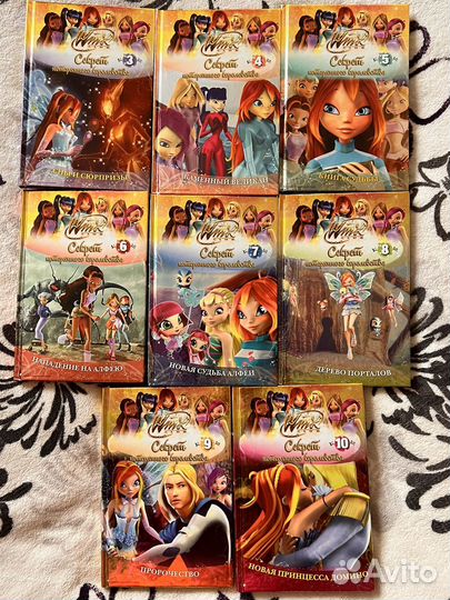 Книги Винкс. winx