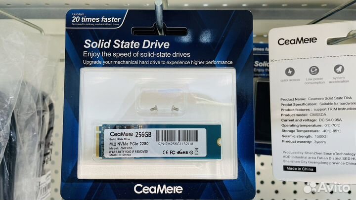 Новые SSD 128, 256, 512gb / WIN10