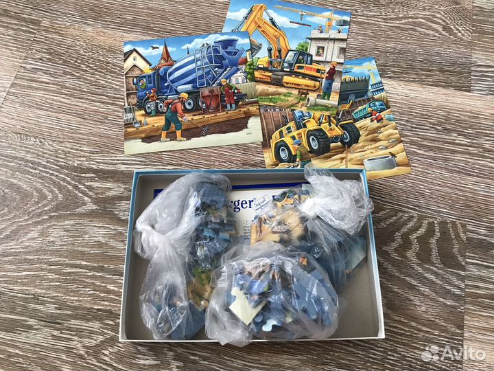 Пазл детский ravensburger 3 по 49