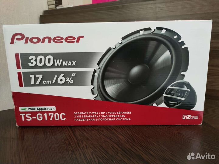 Акустическая система pioneer TS-G170C