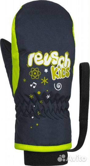 III) Варежки детские reusch Kids Mitten Dress Bl