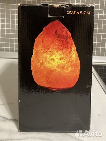 Лампа из гималайской соли