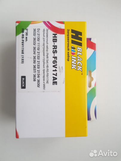 Заправочный набор Hi-Black F6V17AE для HP DJ 2130