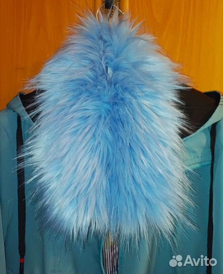 Опушка на капюшон 60 см искусственный мех