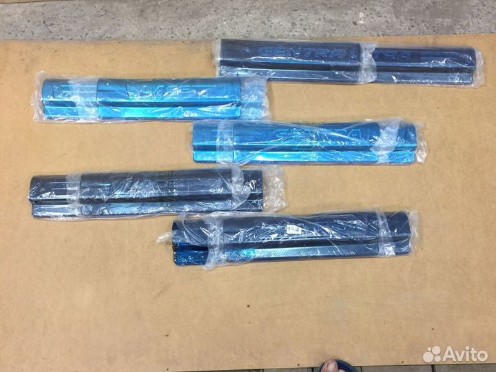 Накладка на порог Джентра/Лачетти