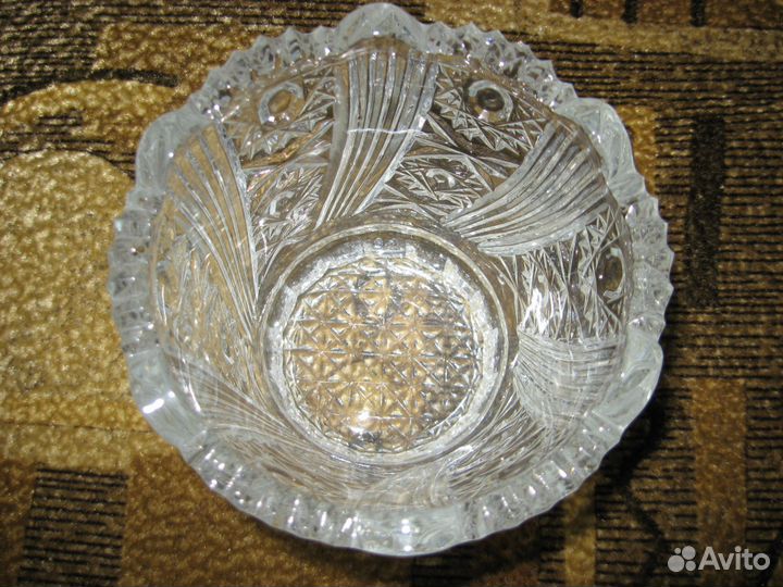 Хрустальные конфетницы. Винтаж