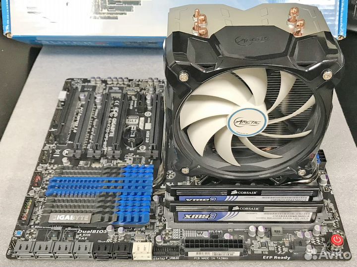 Gigabyte GA-X79S-UP5 + CPU, кулер, память