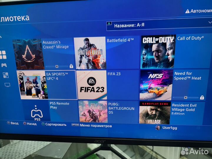 Ps4 slim 2джойстика игры