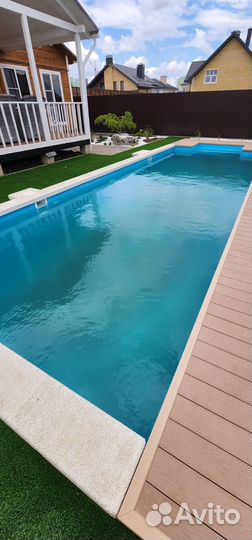 Бассейн 10х3,5х1,5