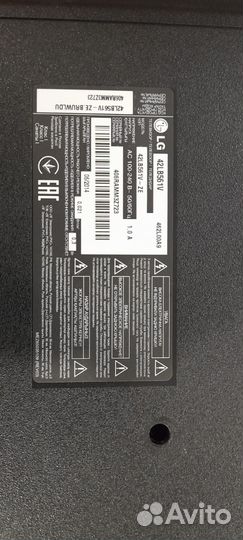 Плата от телевизора LG