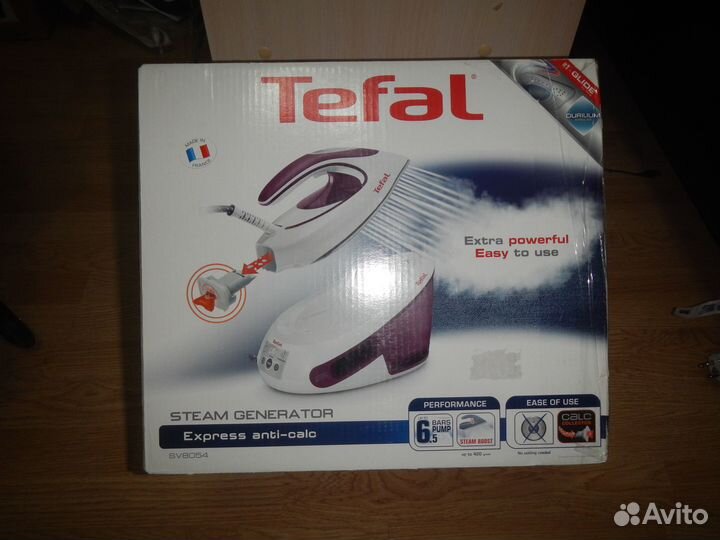 Парогенератор Tefal Express Anti-Calc SV8054E0