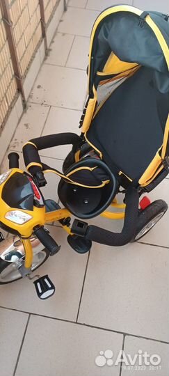 Детский трехколесный велосипед новый