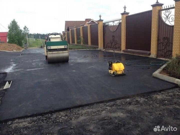 Асфальтирование укладка асфальта