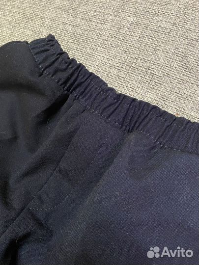 Брюки классические на резинке для мальчика 128