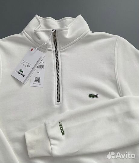 Свитшот мужской lacoste полузамок