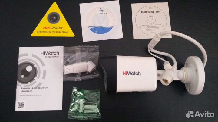 Камера HiWatch DS-I200(D) 2mp видеонаблюдение