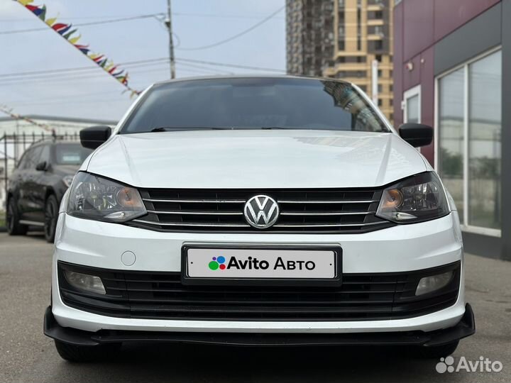 Volkswagen Polo 1.6 AT, 2017, 98 140 км