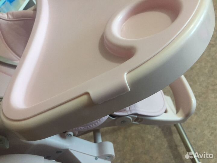 Стул-трансформер для кормления, розовый