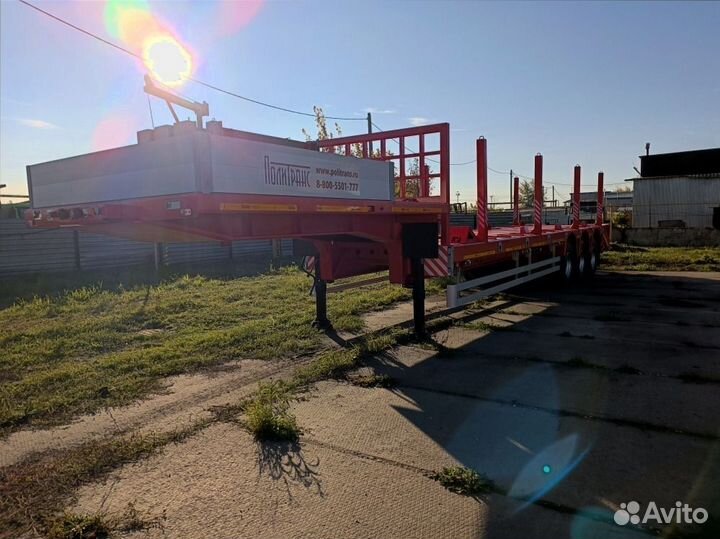 Полуприцеп трал (тяжеловоз) Политранс ТСП 94163, 2024