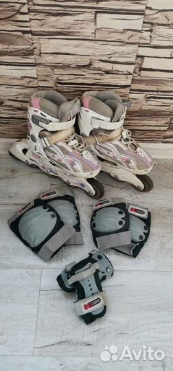 Ролики раздвижные р. 29-33