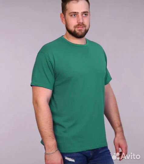 Базовые однотонные футболки оптом