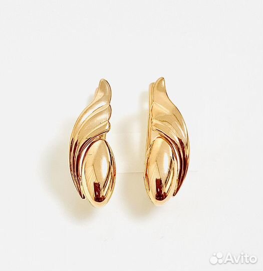 Золотые серьги