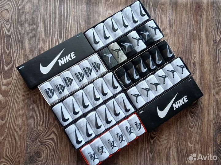 Носки Nike Lacoste Puma Adidas