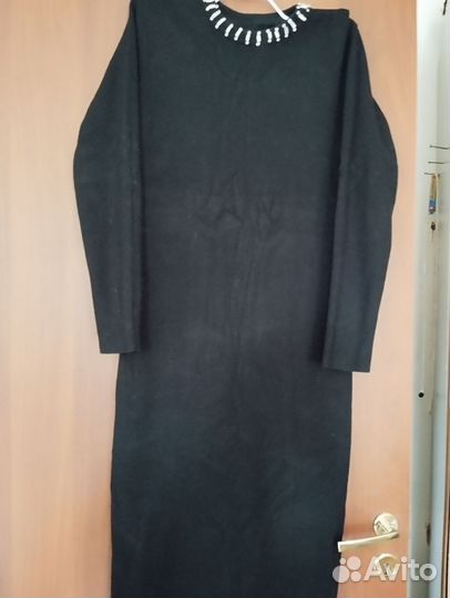 Платье вязаное женское