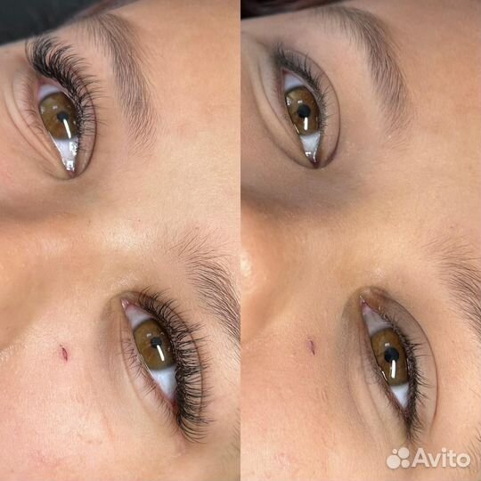 Наращивание ресниц модель