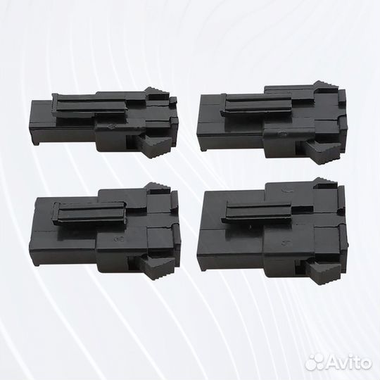 Комплект разъемов JST SM2.54 2-5 пин, м+п, 200 шт