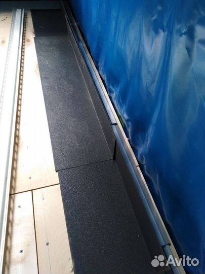 Планка примыкания, карнизная цвет 7024, угол внутр