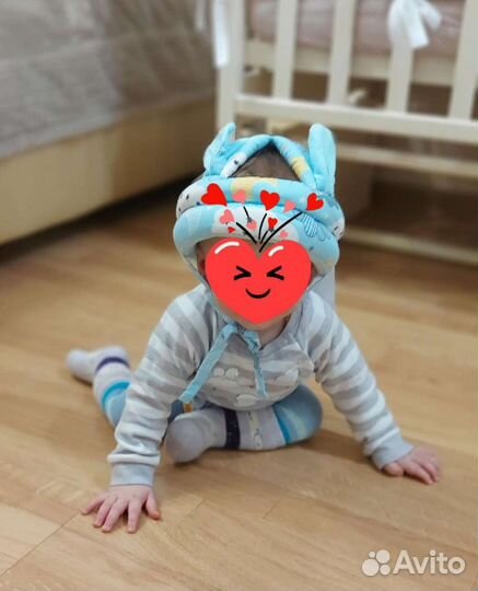 Противоударная шапка-шлем