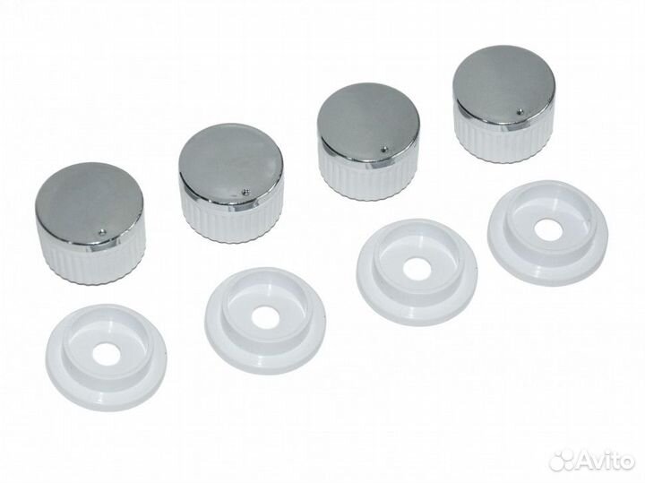 Ручка варочной поверхности белая