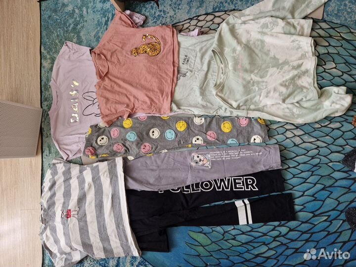 Одежда для девочки пакетом 10-12лет