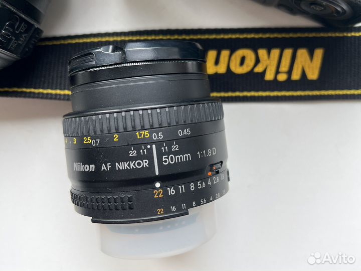 Объектив Nikon 50mm f/1.8D AF Nikkor